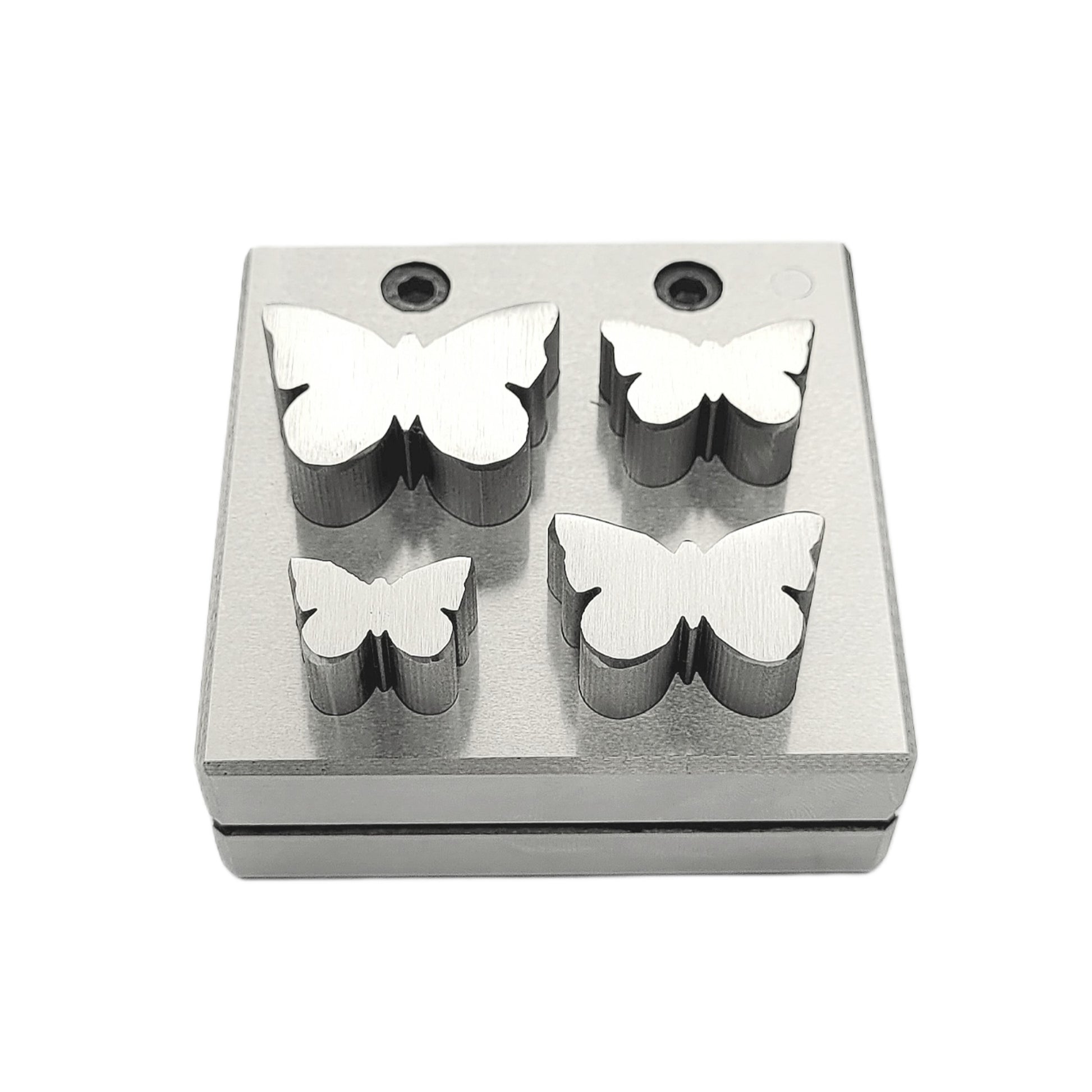 Butterfly Shape Disc Cutter with Set of 4 Punches Size 15mm-26mm