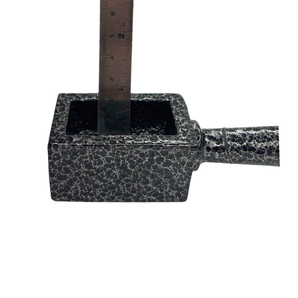 Cast Iron Loaf Bar Open Ingot Mold With Handle - Capacity 45x25x15mm