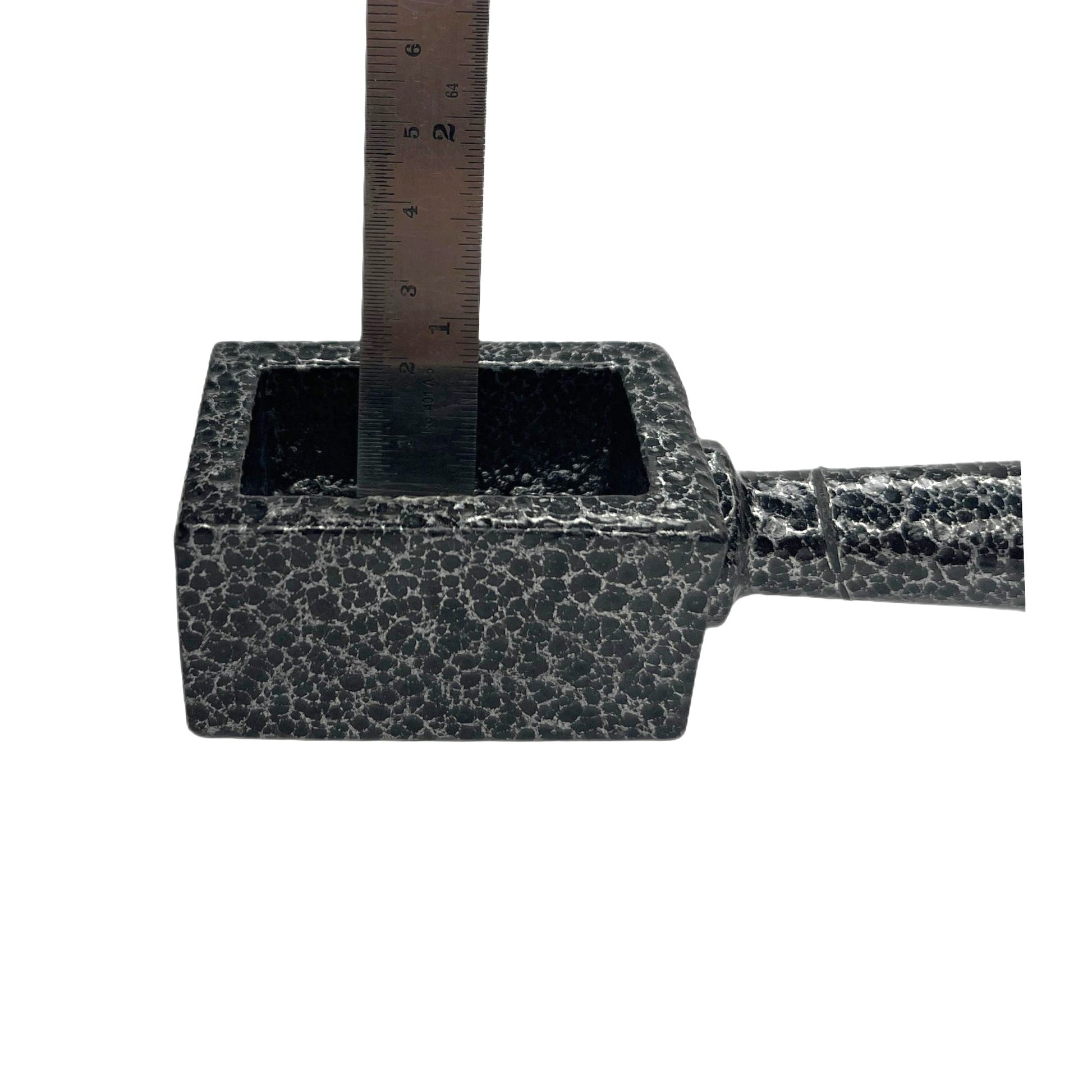 Cast Iron Loaf Bar Open Ingot Mold With Handle - Capacity 45x25x15mm