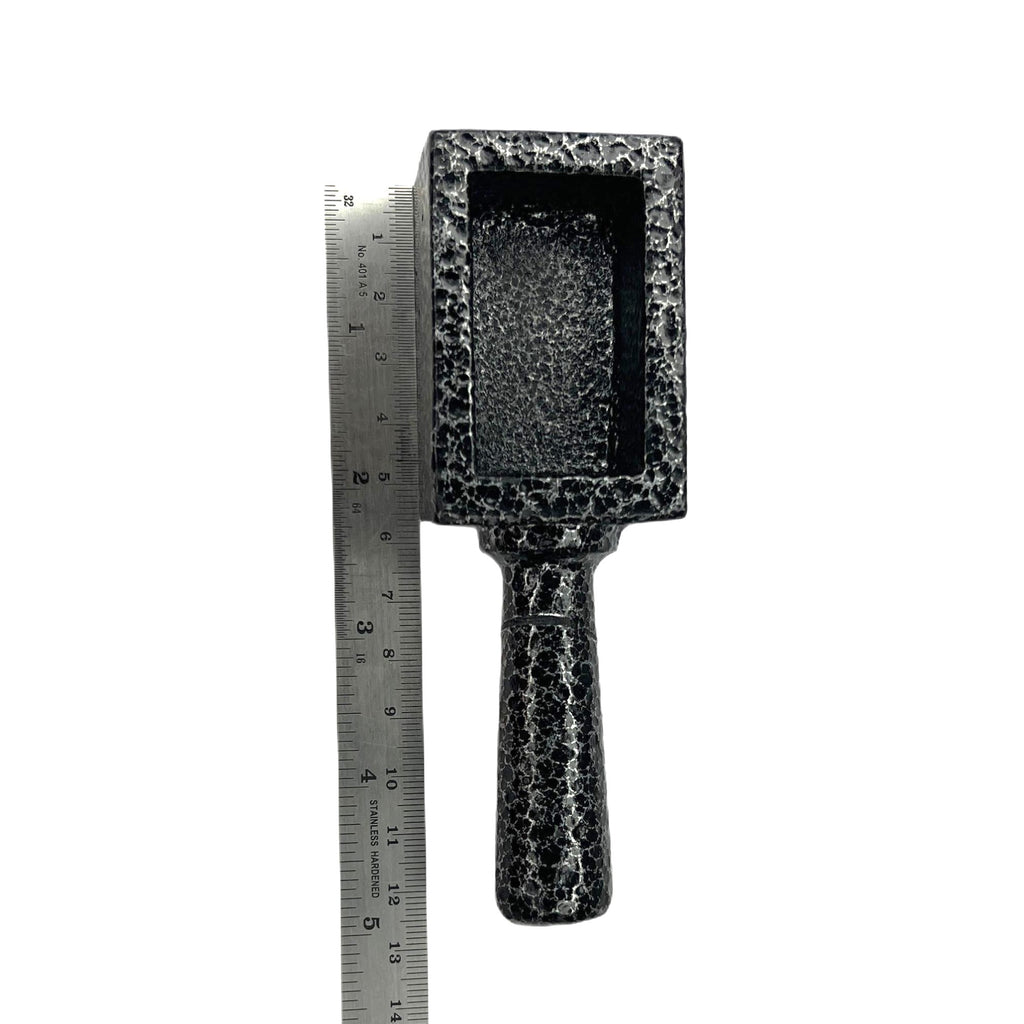 Cast Iron Loaf Bar Open Ingot Mold With Handle - Capacity 45x25x15mm