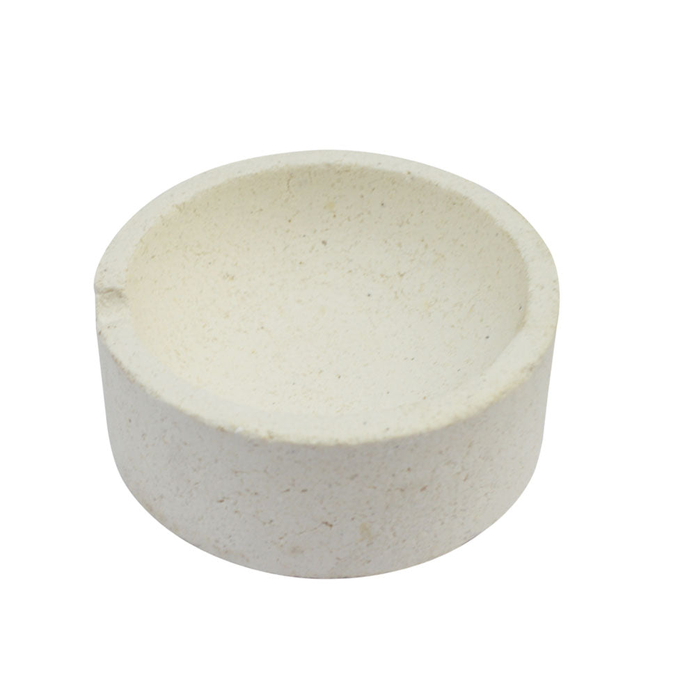 7 OZ. Ceramic Silica Crucible Dish Cup Melting Pouring Spout Jewelry Gold Silver