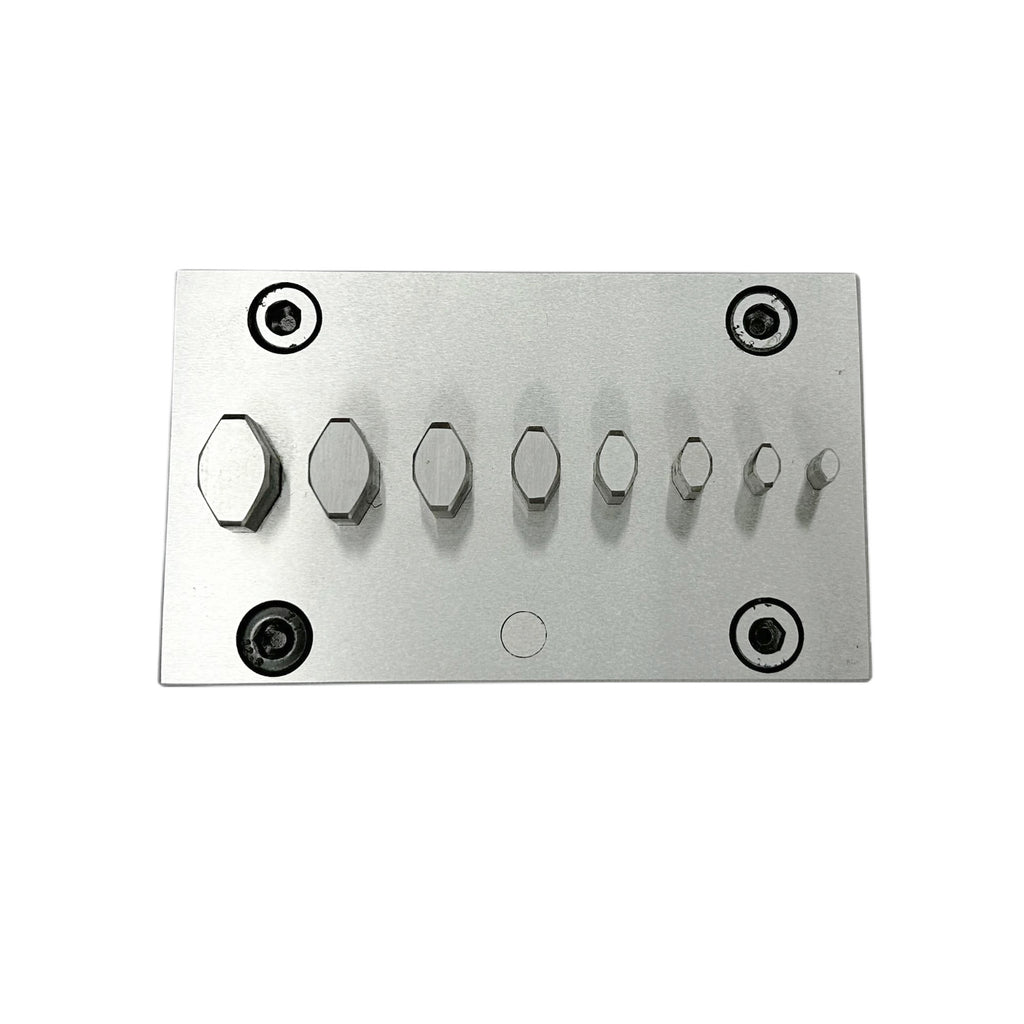Chain Shape Disc Cutter with Set of 8 Punches Size 6mm-20mm