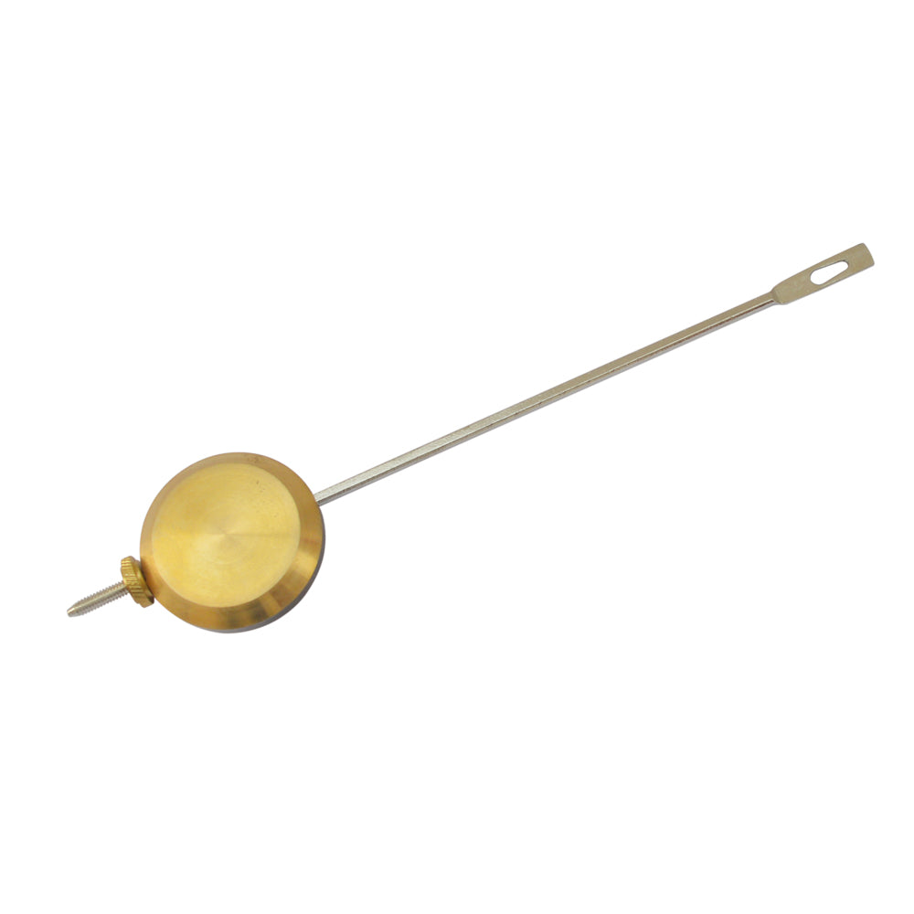 Clock Pendulum Universal Brass Bob Adjustable Wall Clocks Mantle Part 7" Long