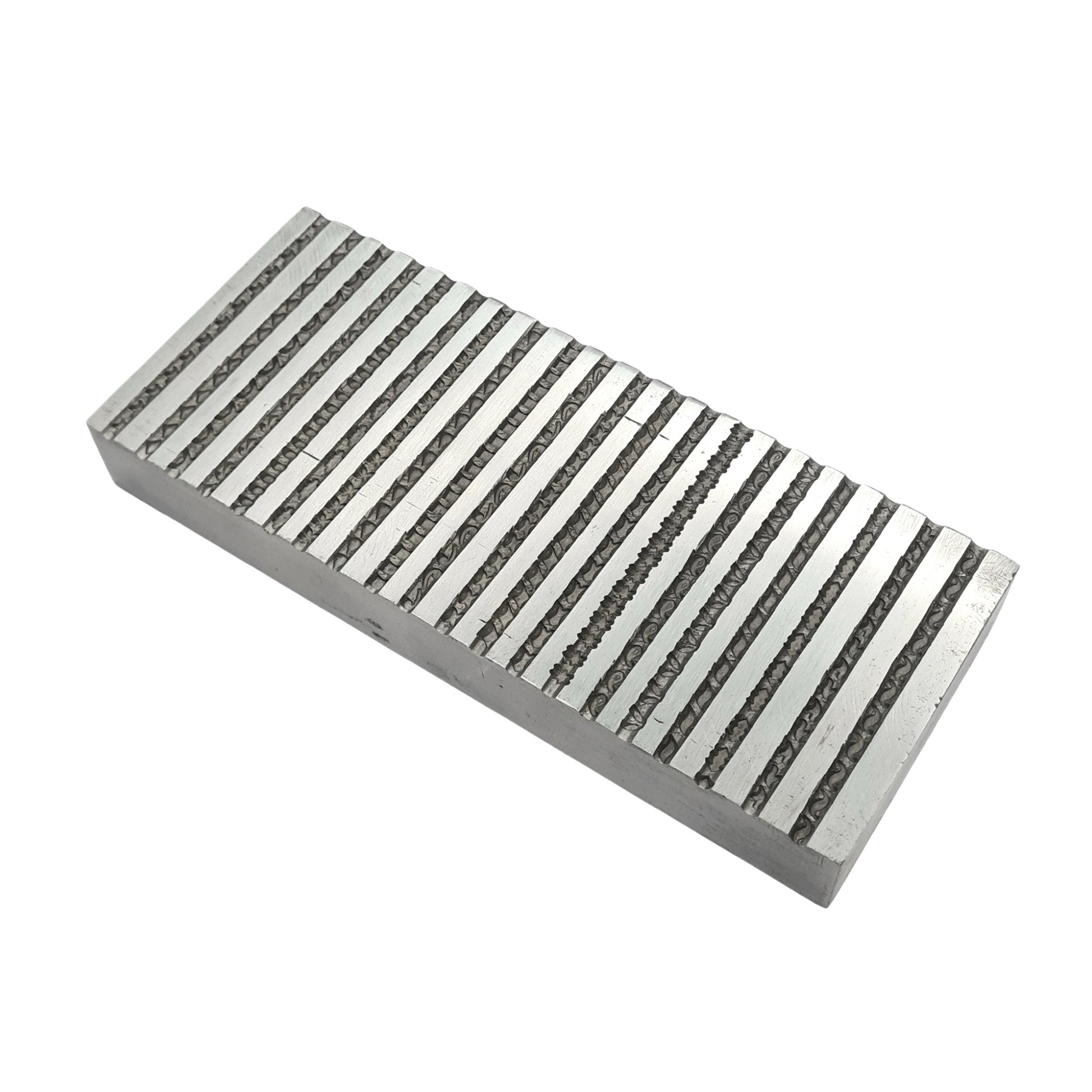 Design #3 Wire Design Emboss Plate 20 in 1 Pattern - Jewelry Die - Bangle Die