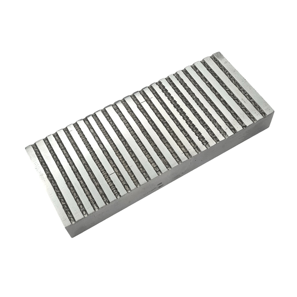 Design #3 Wire Design Emboss Plate 20 in 1 Pattern - Jewelry Die - Bangle Die