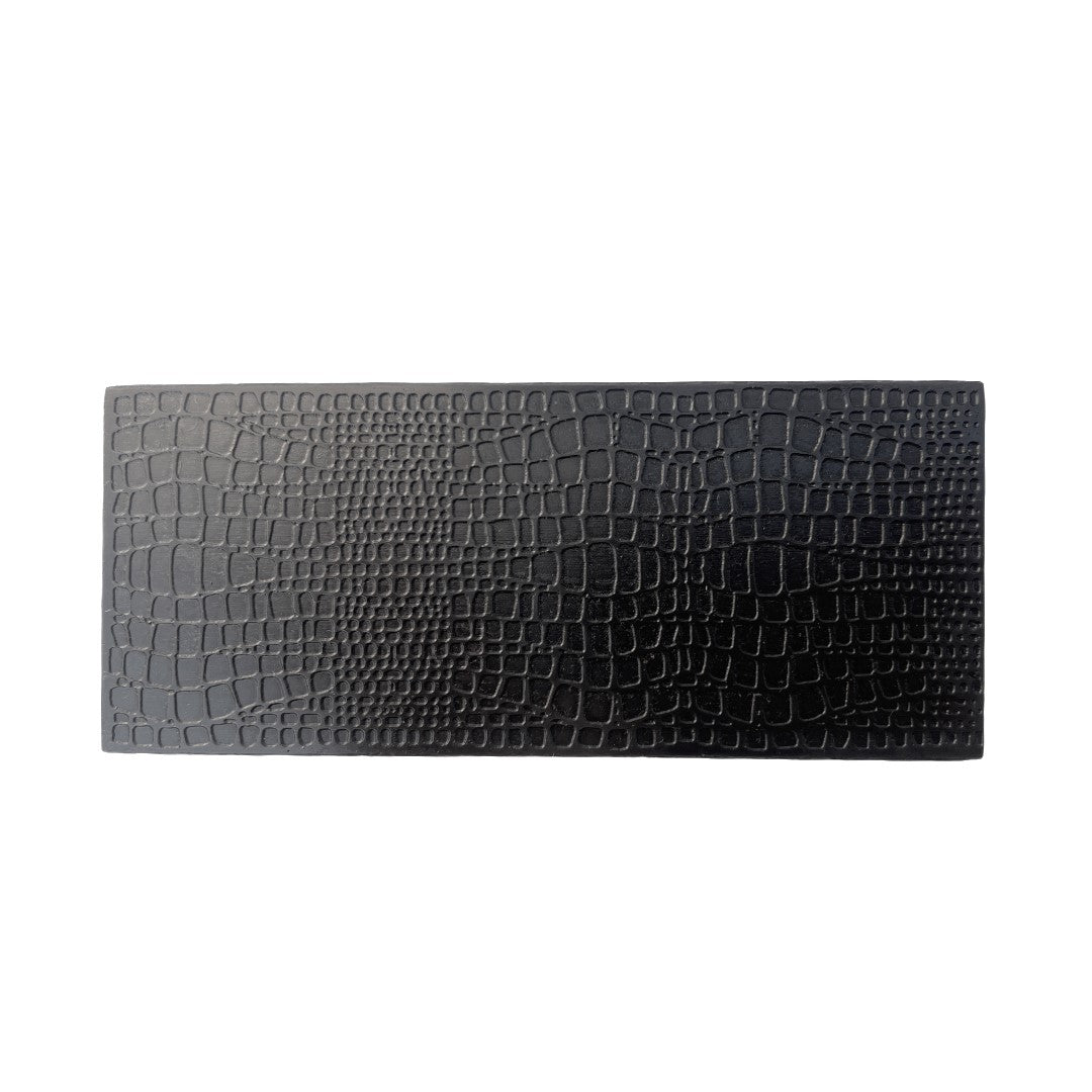 Design #5 Abstract Pattern Texture Plate for Press or Rolling Mill 6 x 2 Inch