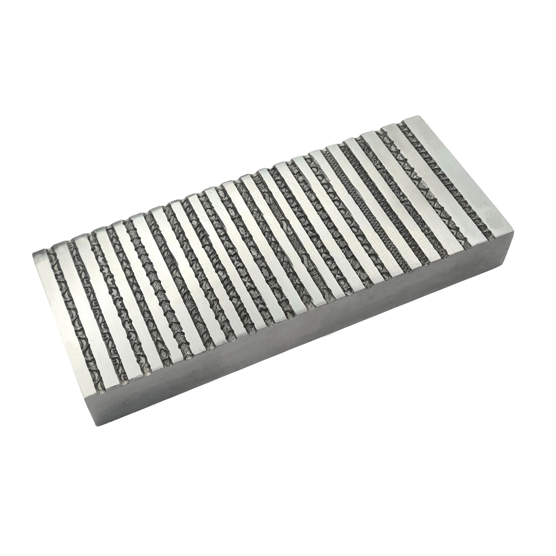 Design #5 Wire Design Emboss Plate 20 in 1 Pattern - Jewelry Die - Bangle Die