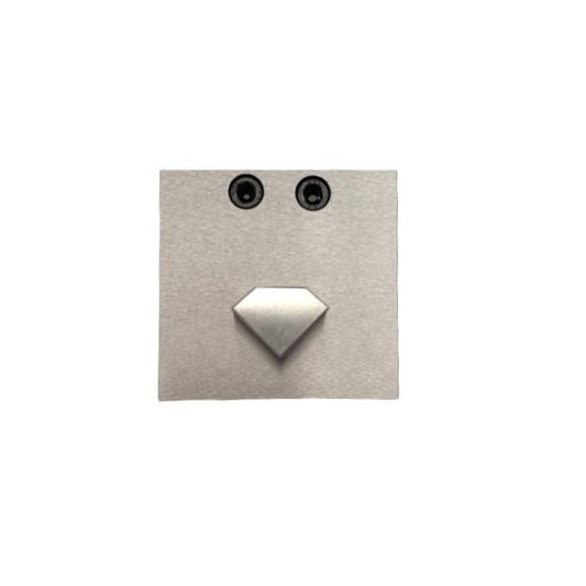 Diamond Shape Disc Cutter Single Punch Size 25mm - Jewelry Making Die