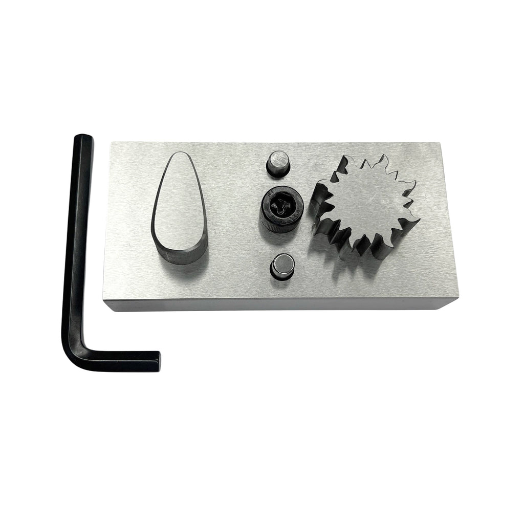 Disc Cutter Sun Shape Set of 2 Different Sizes Punches - Jewelry Making Die