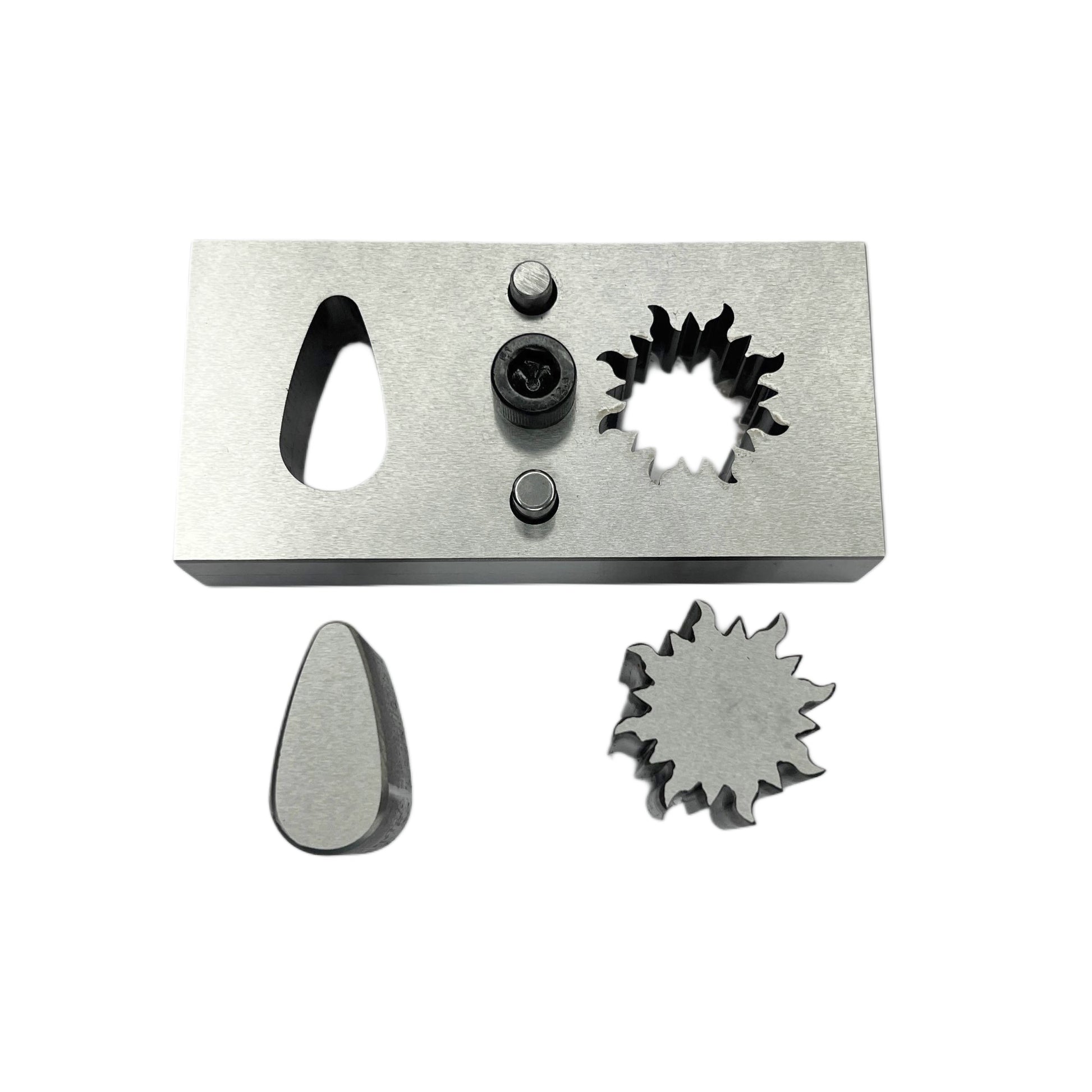 Disc Cutter Sun Shape Set of 2 Different Sizes Punches - Jewelry Making Die