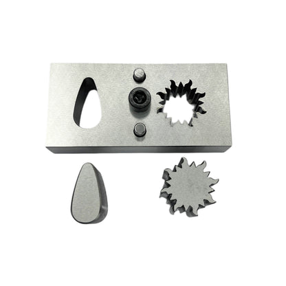 Disc Cutter Sun Shape Set of 2 Different Sizes Punches - Jewelry Making Die