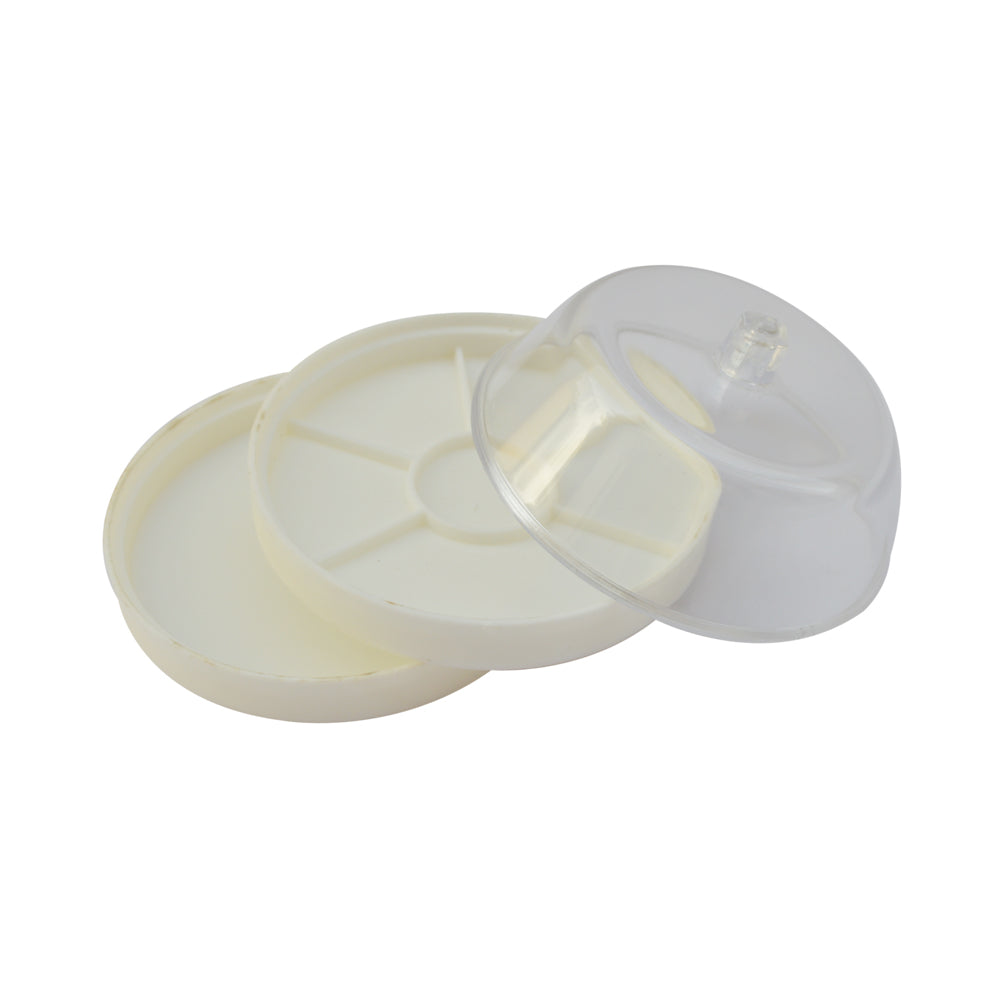 Dust Cover & Tray-Watch Parts Container with 2 Work Plates - Tray for Watchmaker