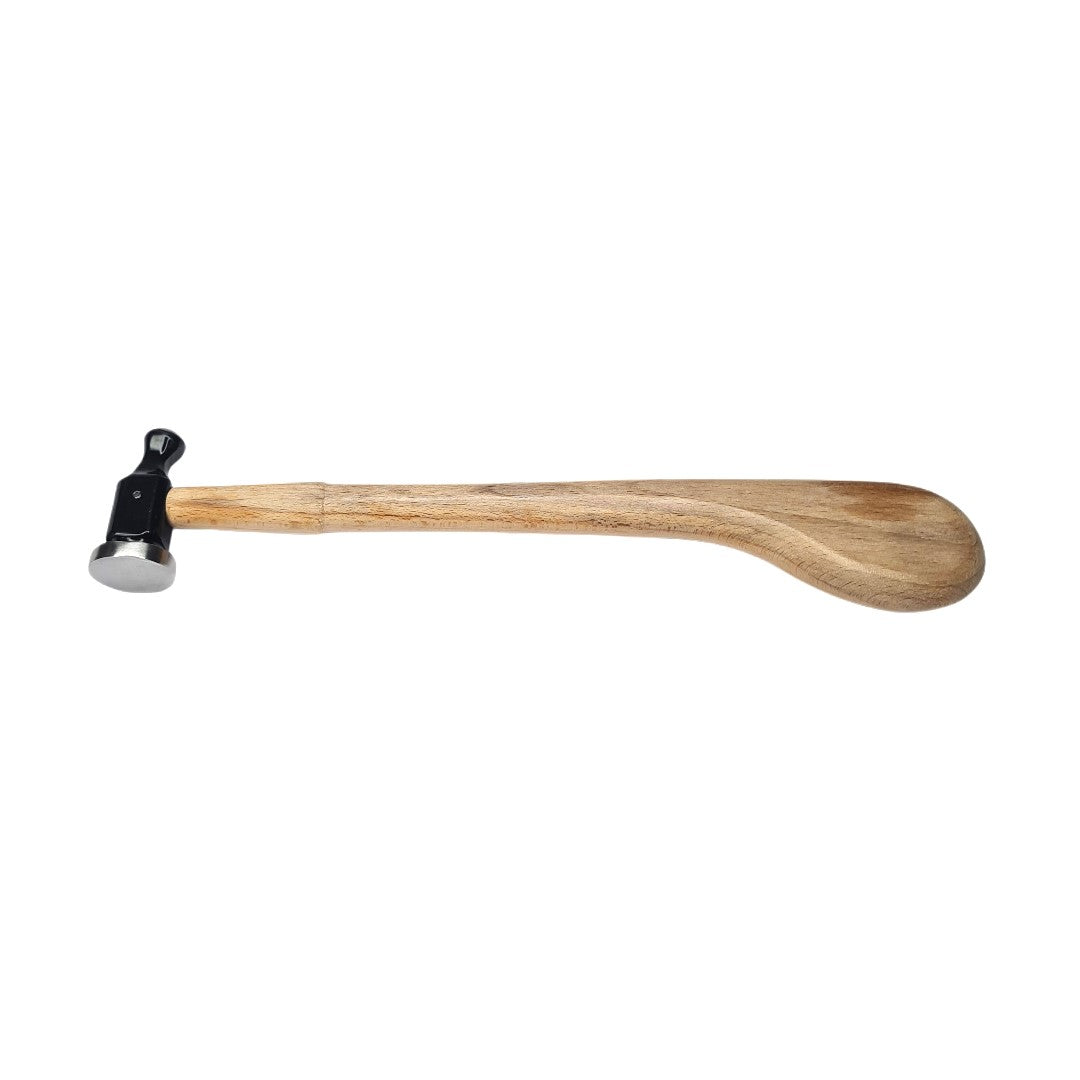 Flat Face German-Type Chasing Hammer Black - Jewelry Making Flattening Forming