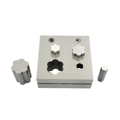 Flower Shape Disc Cutter Set of 4 Punches Size 10mm to 25mm - Jewelry Making Die