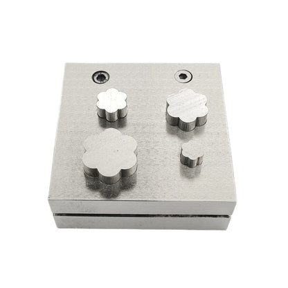 Flower Shape Disc Cutter Set of 4 Punches Size 10mm to 25mm - Jewelry Making Die