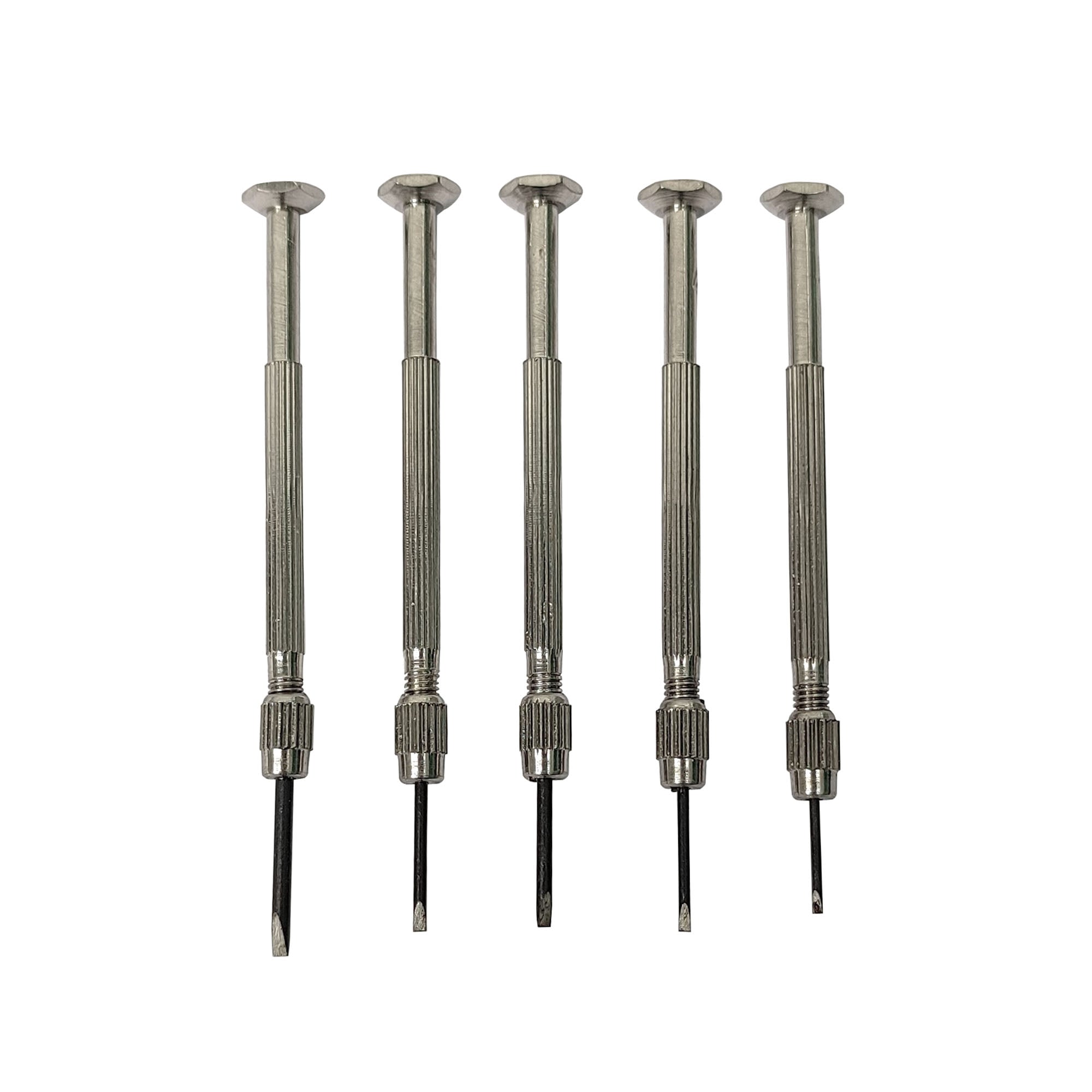 Screwdriver Set of 5 Pcs Reversible, Detachable Blades -watch tools