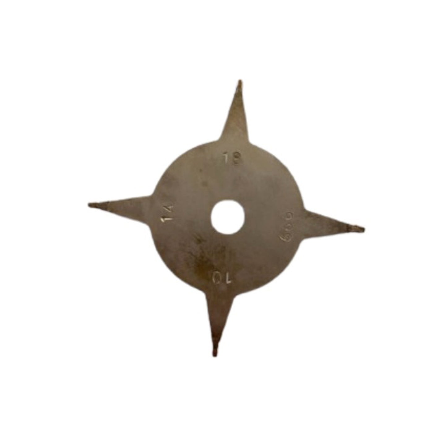 Star Shape Gold Testing Needle with Set of 4 Needles Size 10k, 14k, 18k & 999S