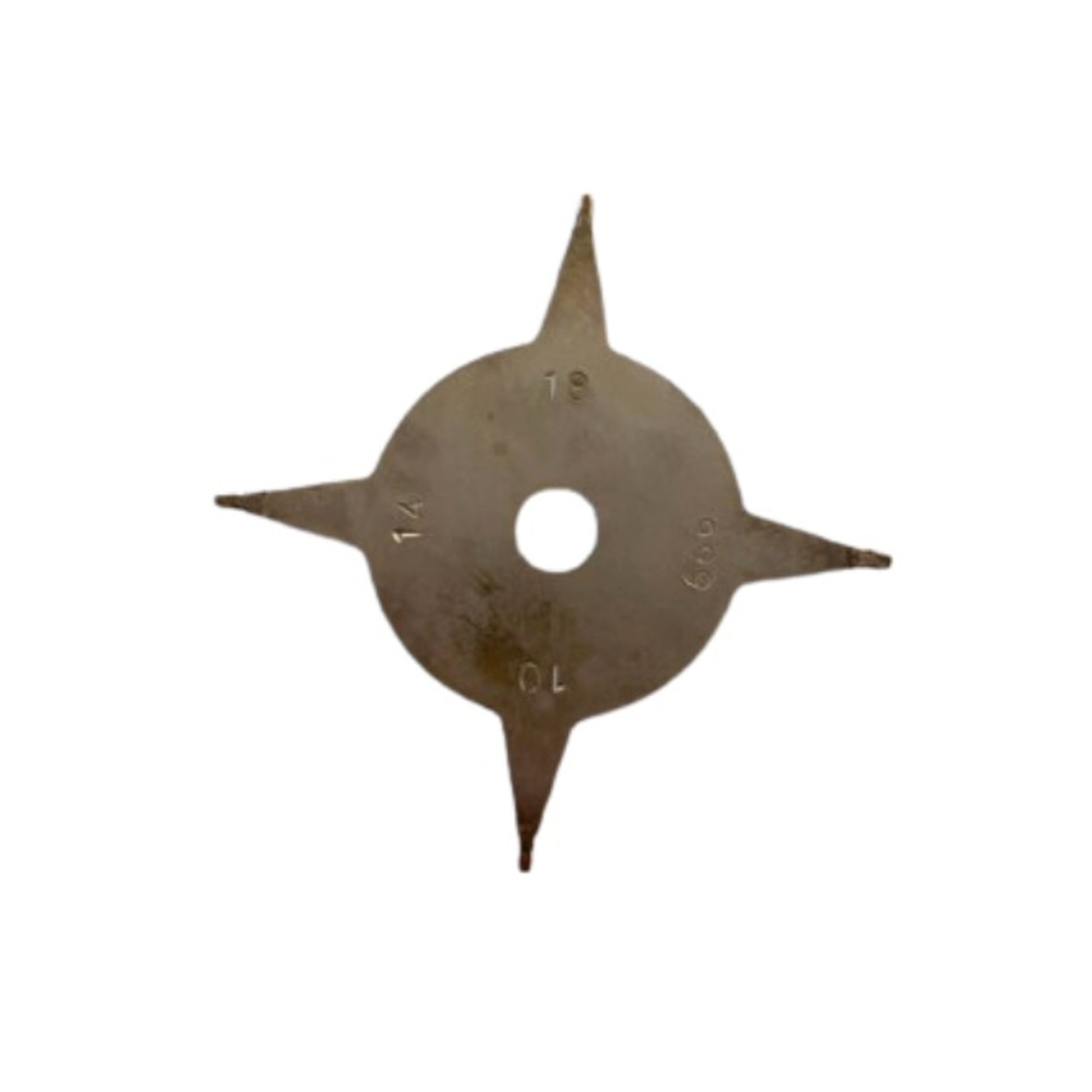 Star Shape Gold Testing Needle with Set of 4 Needles Size 10k, 14k, 18k & 999S