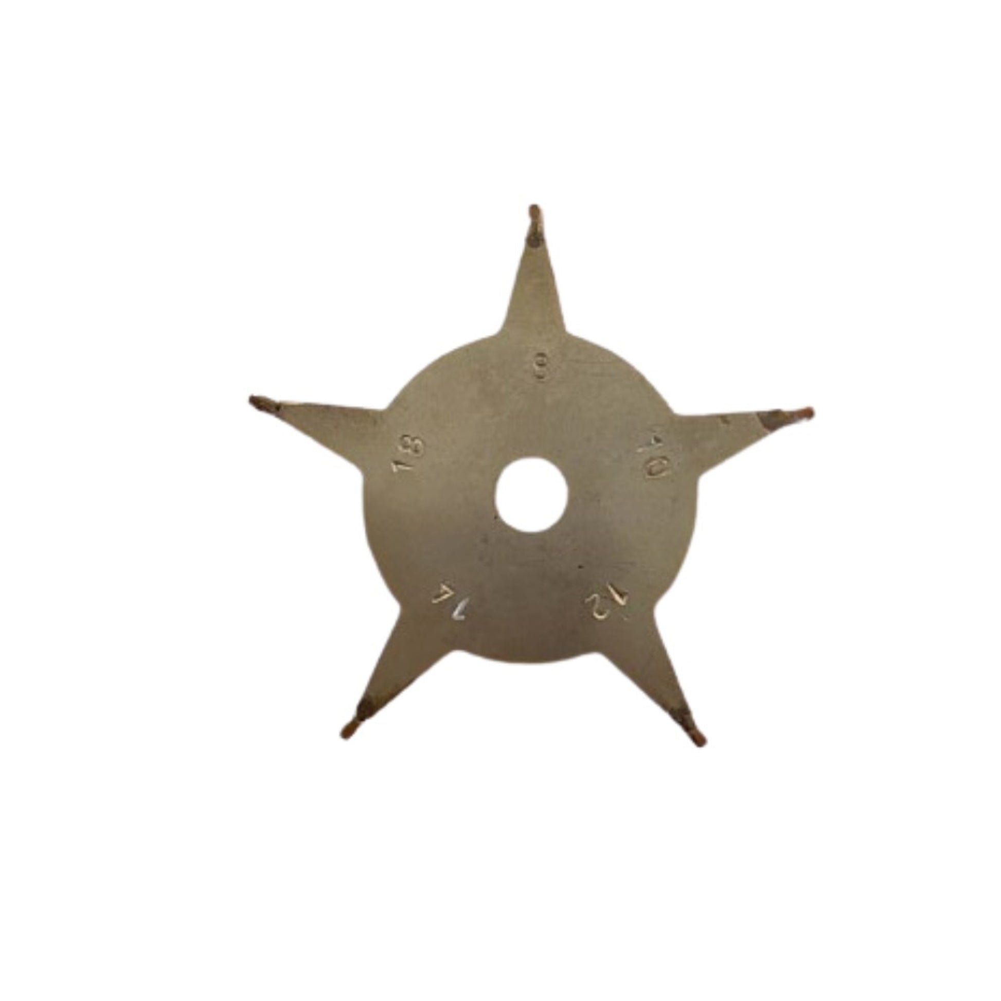 Star Shape Gold Testing Needle Set of 5 Needles Size 8k, 10k, 12k, 14k & 18k