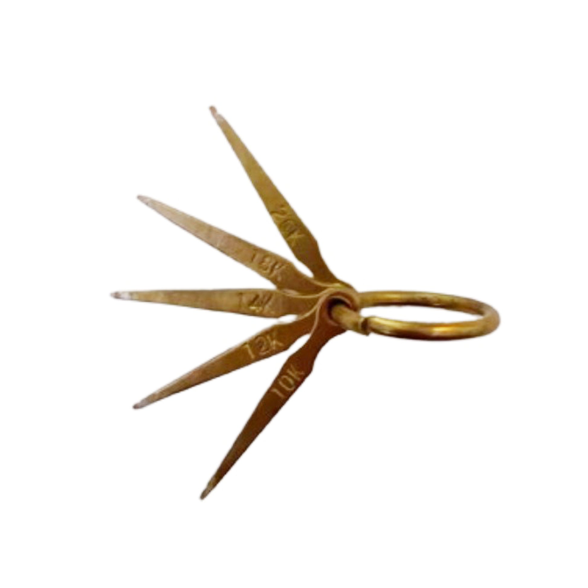 Gold Testing Needle with Set of 5 Needles Size 10k, 12k, 14k, 18k & 22k