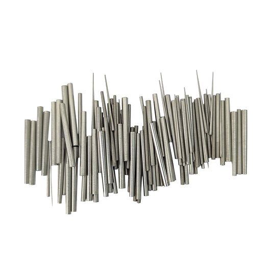 Steel Clock Tapered Pins - Package of 100 Pcs - Assorted Sizes