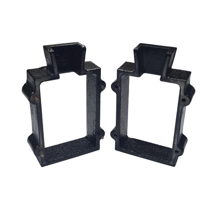 Cast Iron 2-Part Flask Mold for Sand Casting Jewelry Making Tool