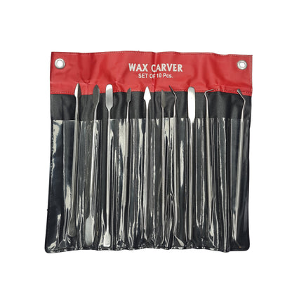 10 Piece Double-Ended Wax Carver and Spatula Set Jewelry Making Carving Tool