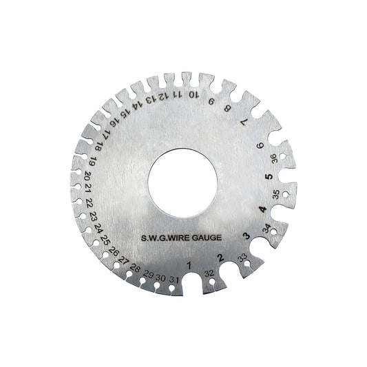 SWG Standard 1-36 Round Wire Diameter Gauge Precision-Measuring Instruments