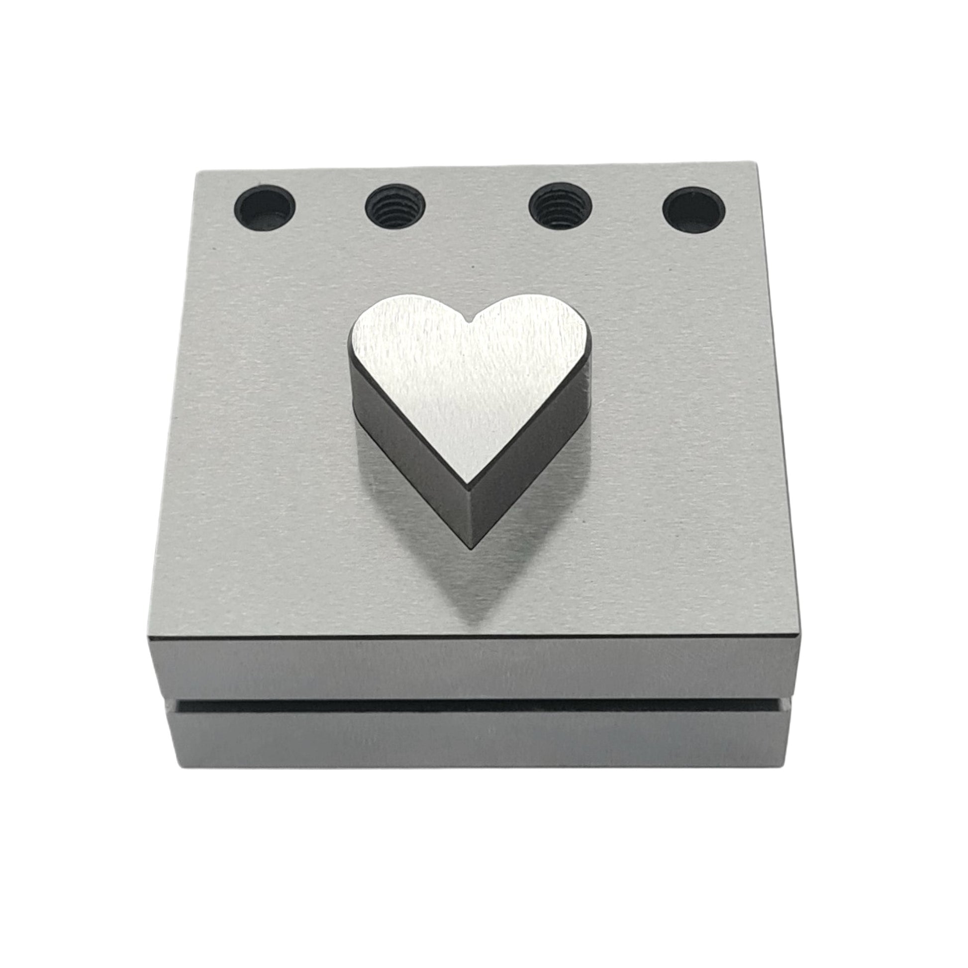 Heart Shape Disc Cutter Single Punch Size 25mm - Jewelry Making Die