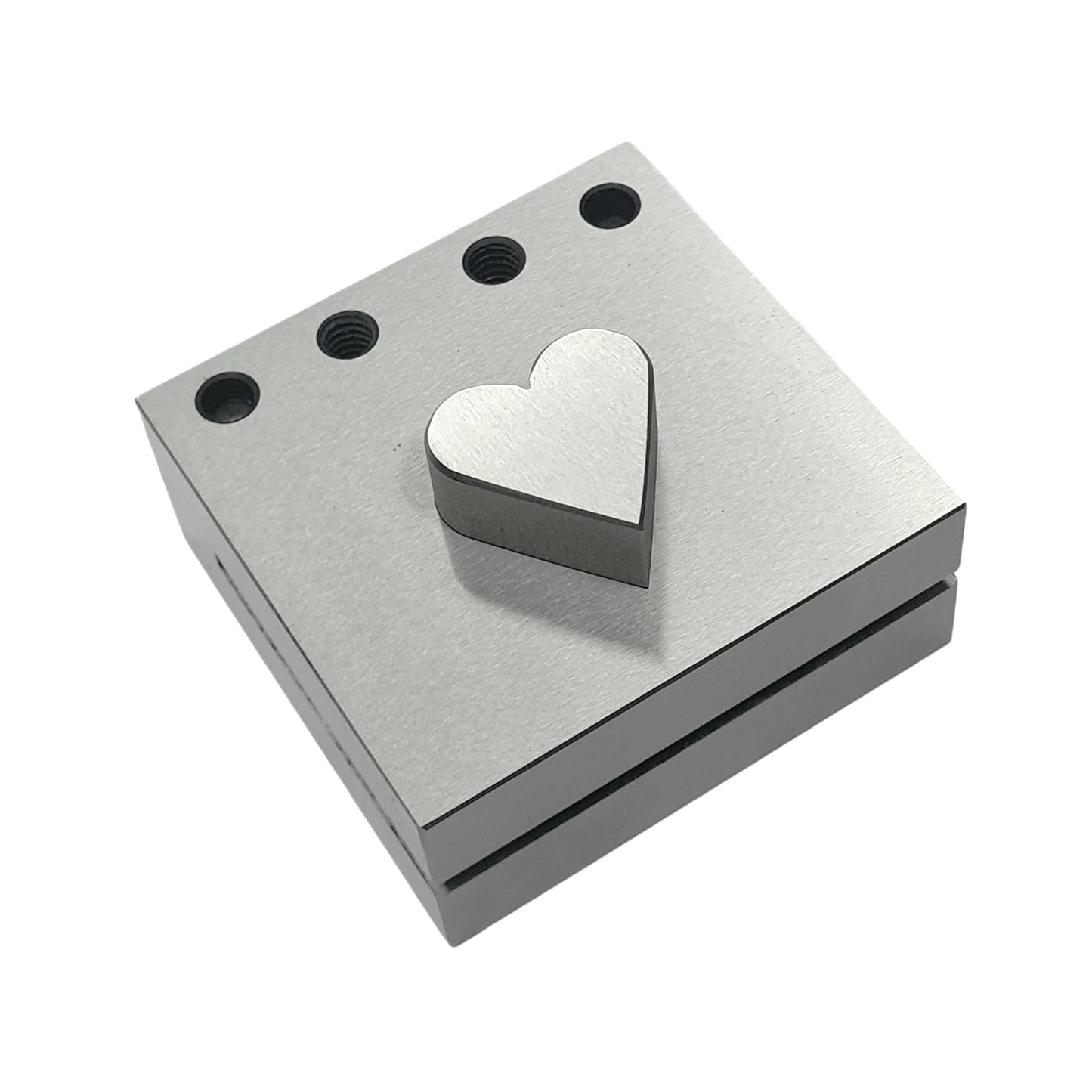 Heart Shape Disc Cutter Single Punch Size 25mm - Jewelry Making Die