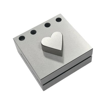 Heart Shape Disc Cutter Single Punch Size 25mm - Jewelry Making Die