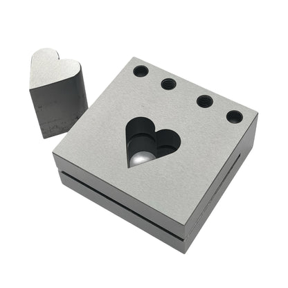Heart Shape Disc Cutter Single Punch Size 25mm - Jewelry Making Die
