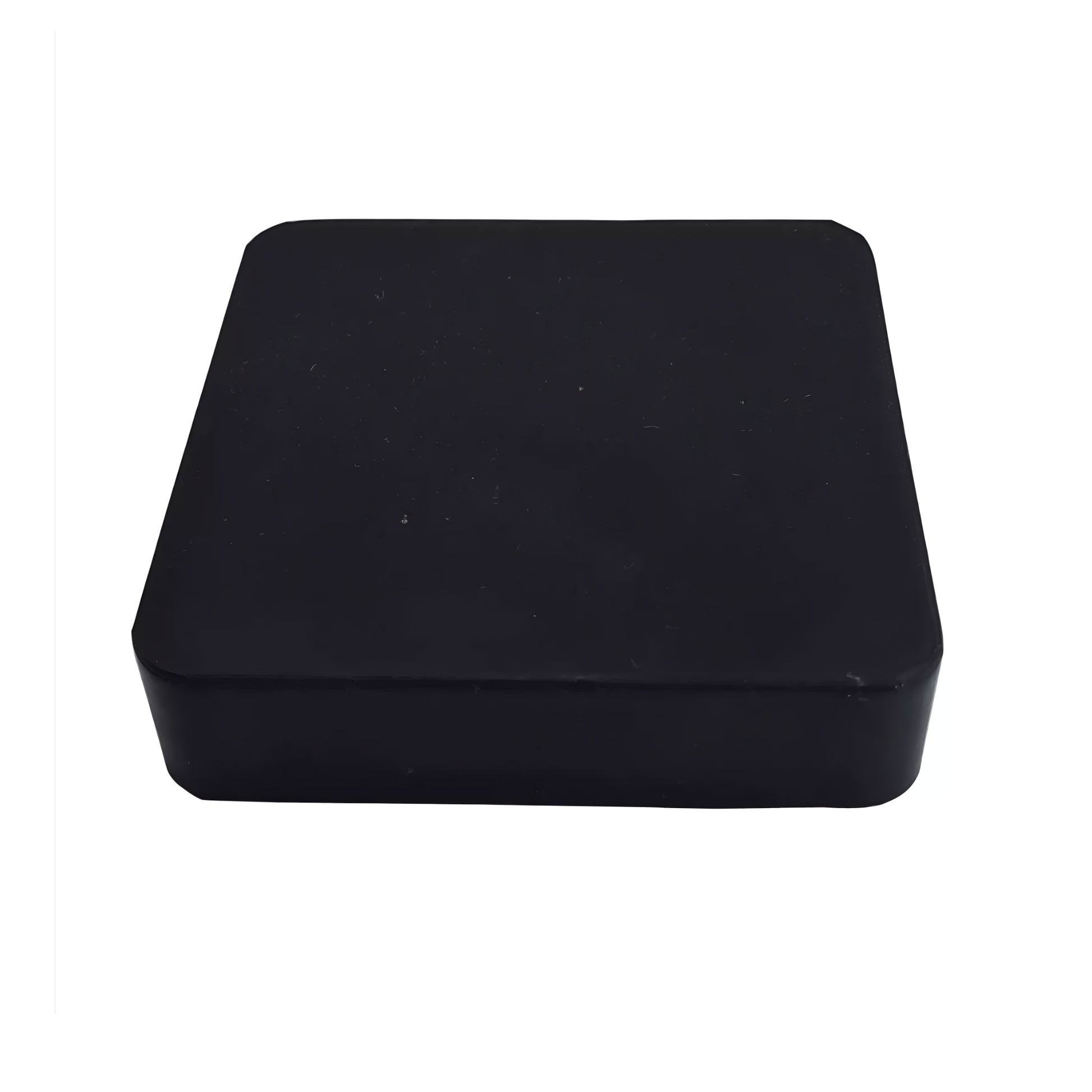 JEWELERS BENCH BLOCK RUBBER 4" x 4" SQUARE 1" THICK BASE FOR STEEL BLOCK DAPPING