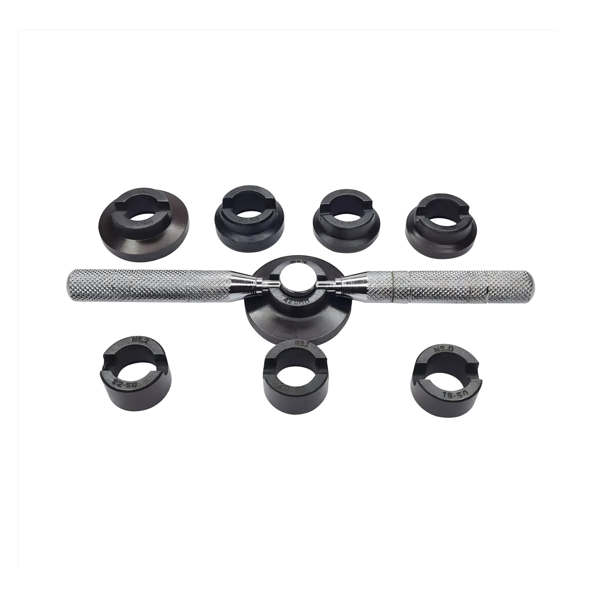 Jumbo XL Rolex Watch Case Opener : Set of 8 Dies Size 18.5-42mm Tool