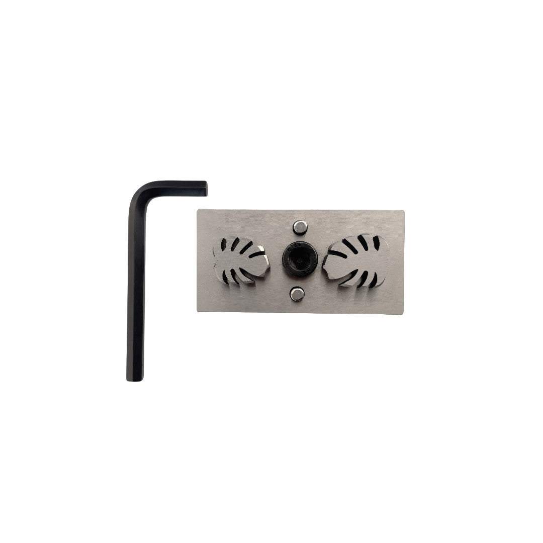 Monstera Leaf Shape Disc Cutter - Set of 2 Punches 25mm & 28mm - Jewelry Tools