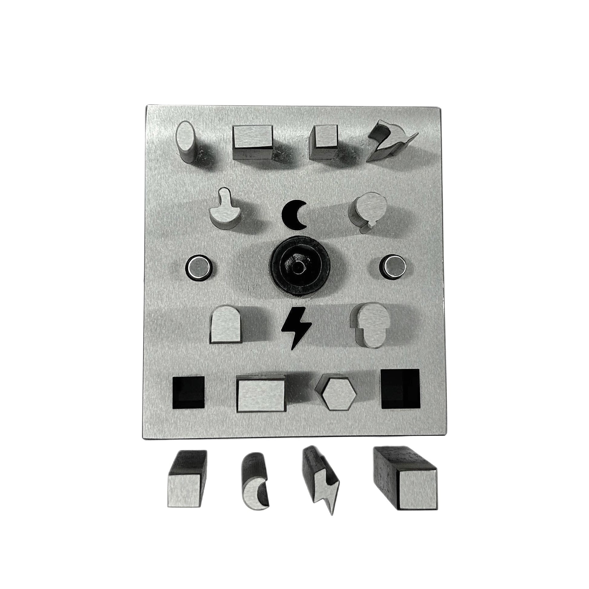Multi Shape Disc Cutter Set of 14 Punches - 6mm to 8mm - Jewelry Dies