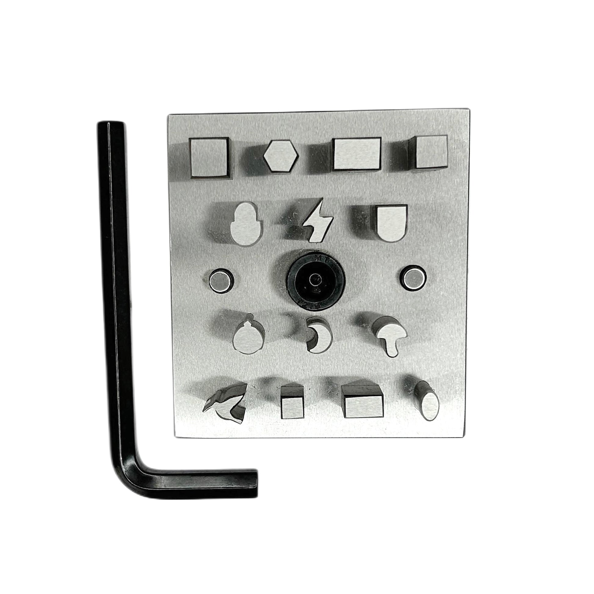 Multi Shape Disc Cutter Set of 14 Punches - 6mm to 8mm - Jewelry Dies