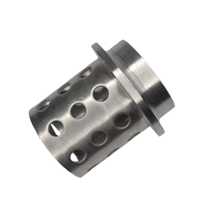 2" x 4" Perforated Stainless Steel Casting Flask Vacuum Casting Jewelry Making