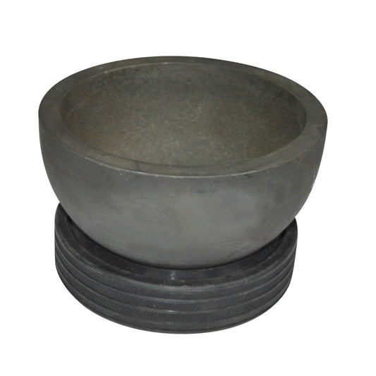 Premium 3" Pitch Bowl & Rubber Base Pad Great for Metalsmiths, Metal Working