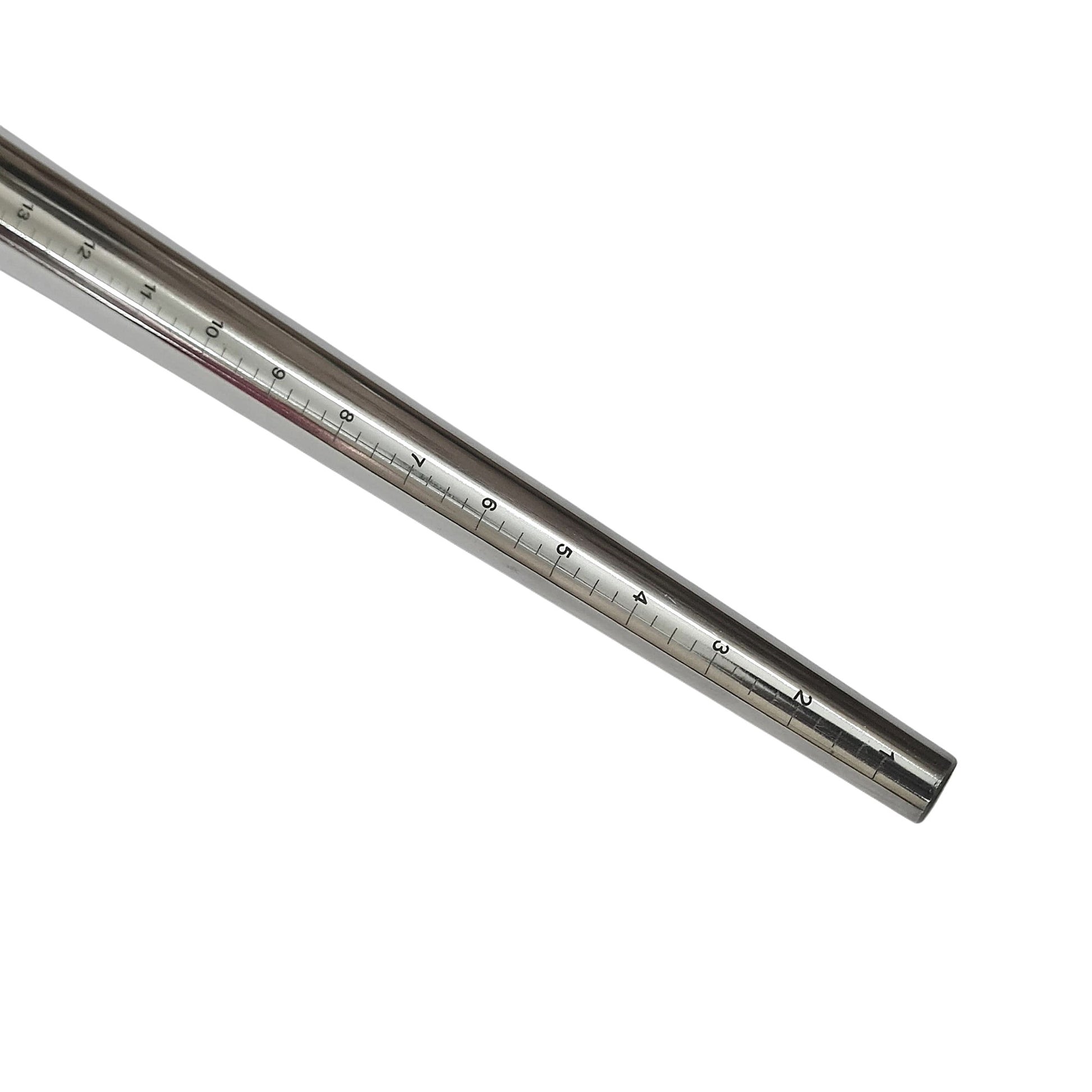 Ring Sizer Metal Gauge & Ring Mandrel Ungrooved Steel Set - Jewelry Sizing Tool