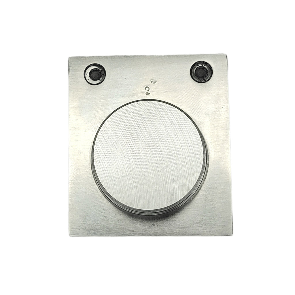 Round Shape Disc Cutter 2 Inch Single Punch - Jewelry Making Die