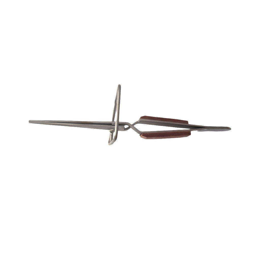 Set-2 Fiber Grip Tweezers Third Hand Type Tweezer Stand Up Frame Base Crosslock