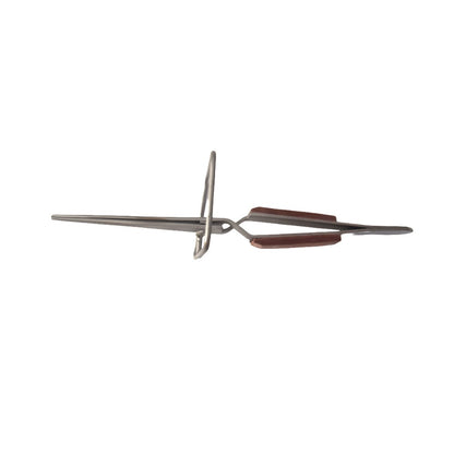 Set-2 Fiber Grip Tweezers Third Hand Type Tweezer Stand Up Frame Base Crosslock