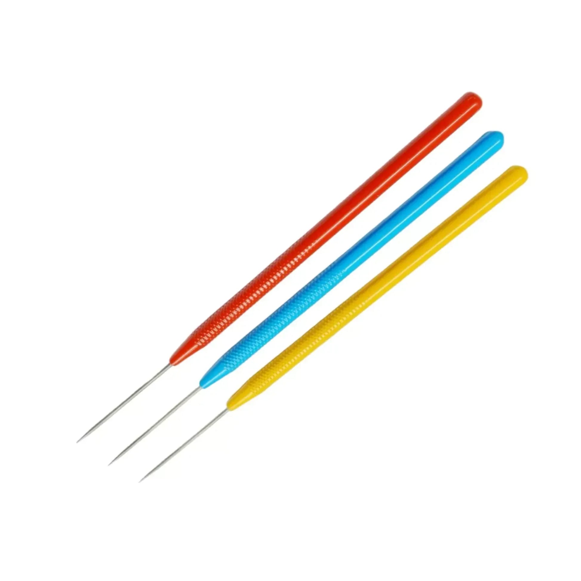 Set of 3 Titanium Non-Contaminating Soldering Picks Knurled Handle Jewelry Tools