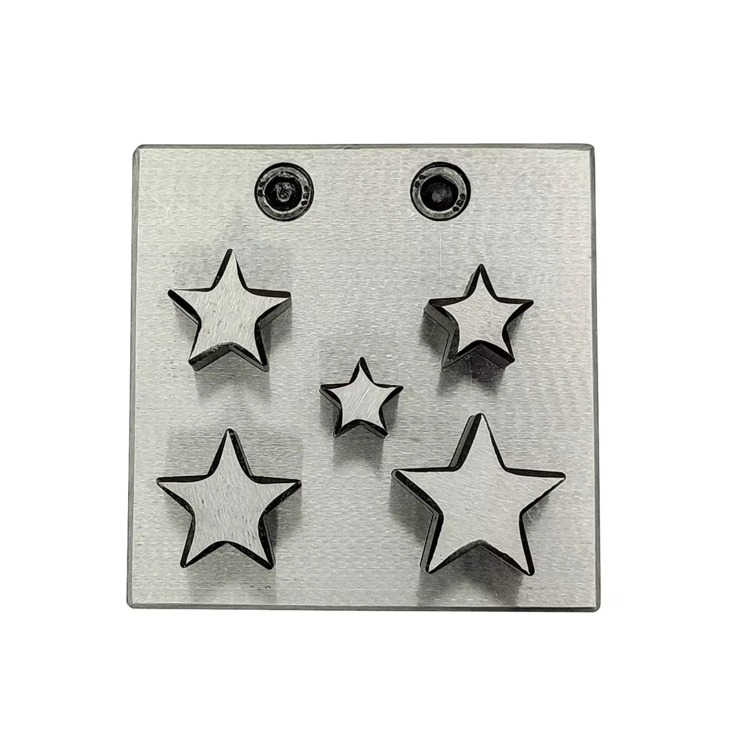 Star Shape Disc Cutter with Set of 5 Punches Size 12mm-25mm