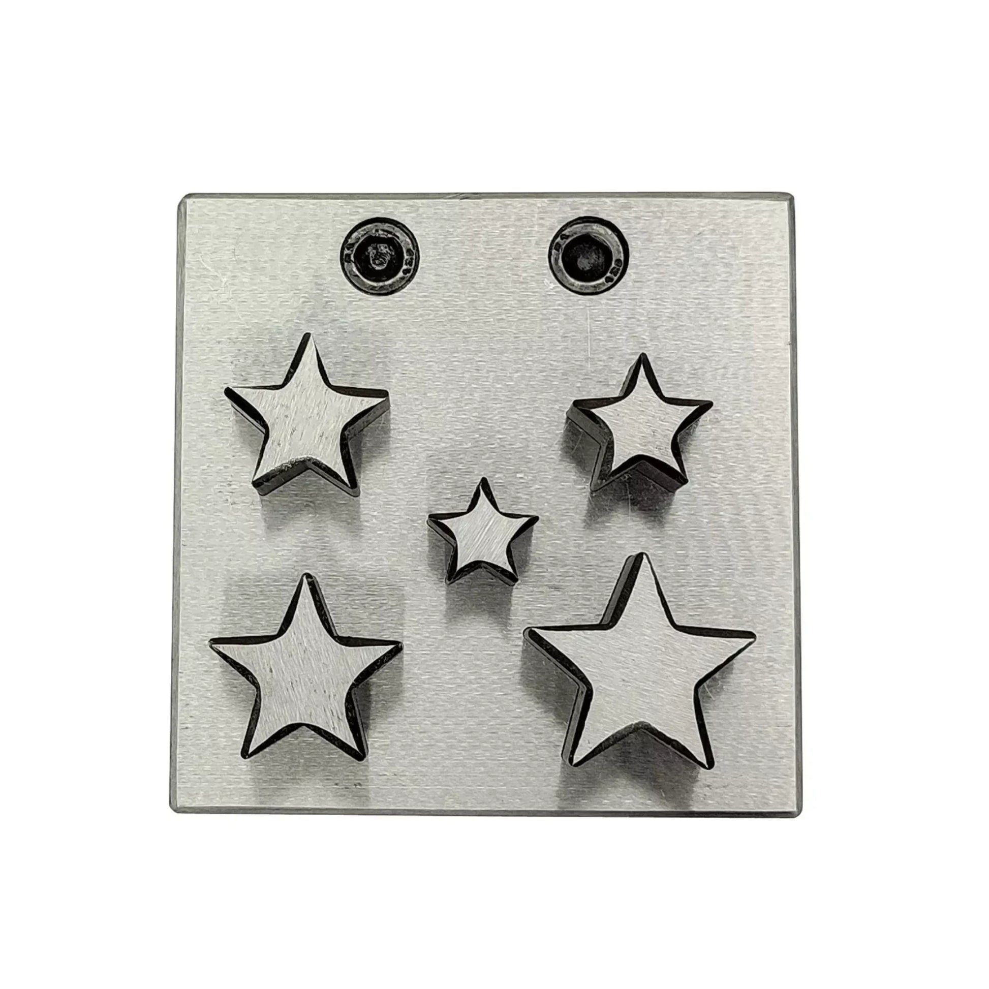 Star Shape Disc Cutter with Set of 5 Punches Size 12mm-25mm