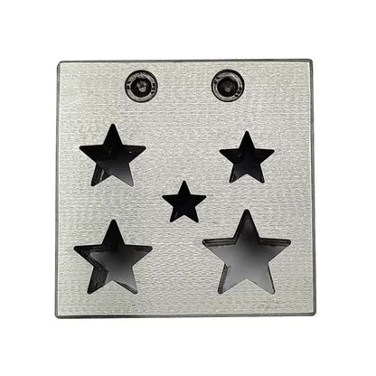 Star Shape Disc Cutter with Set of 5 Punches Size 12mm-25mm