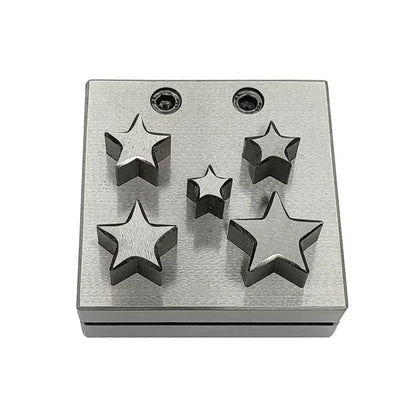 Star Shape Disc Cutter with Set of 5 Punches Size 12mm-25mm