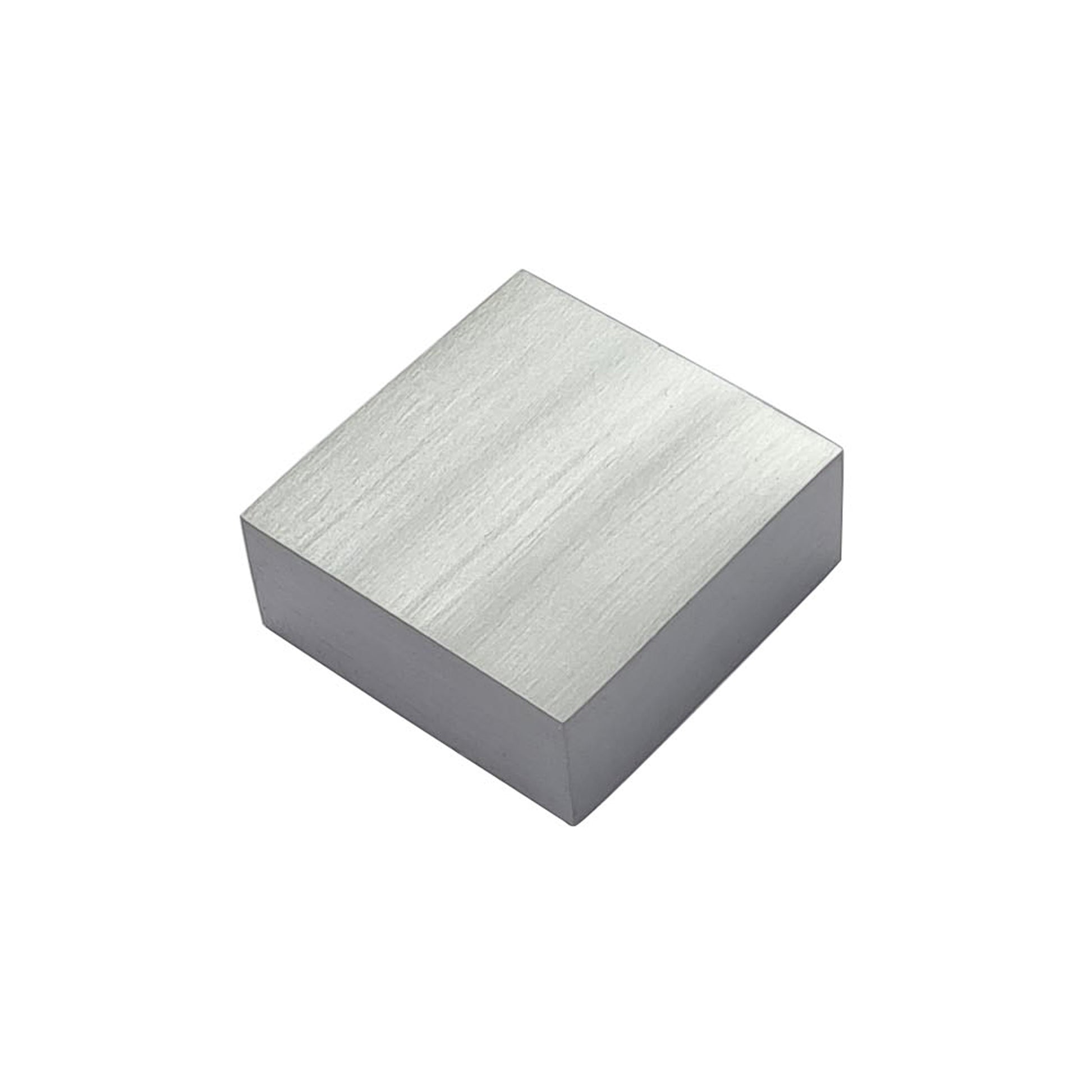 Steel Bench Block Square Size: 2" x 2" x 3/4" - Metal Forming Tool