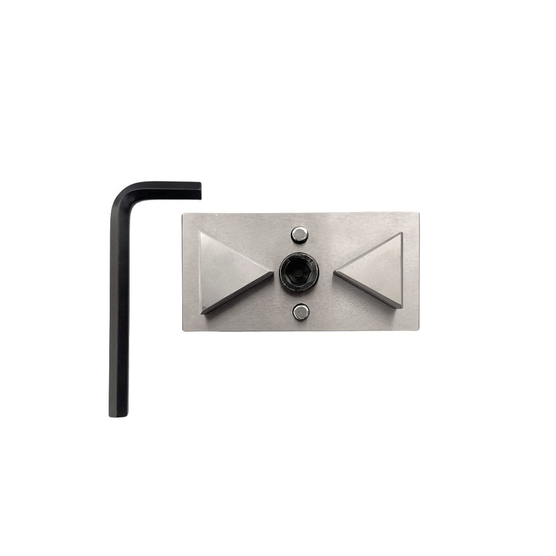 Triangle Shape Disc Cutter- Set of 2 Punches Different Sizes - Size: 25mm & 28mm